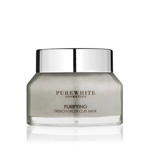 Purifying French Green Clay Mask 50ml | Pure White