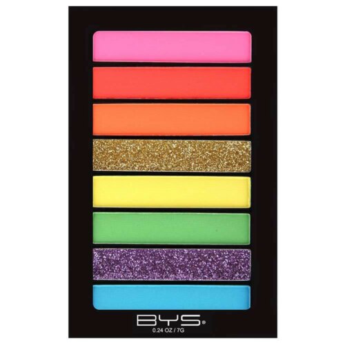 Eyeshadow Palette x8 Mats & Glitter | BYS