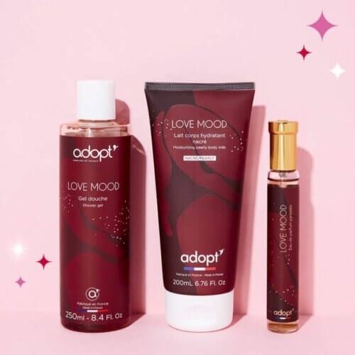 Love Mood Gift Box Eau De Parfum – Shower Gel – Body Milk | Adopt