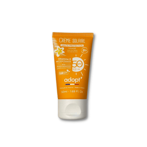 Face Sunscreen SPF50 Fleur de Tiare 50ml Adopt
