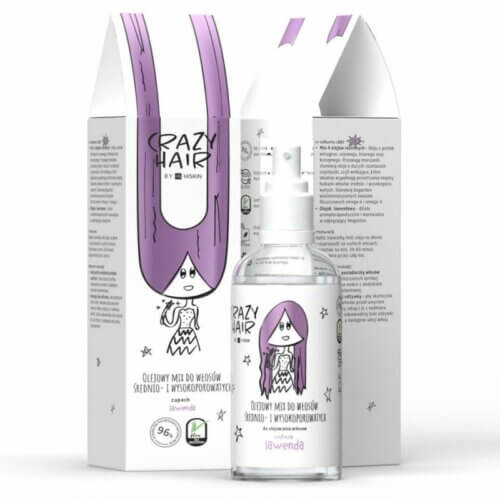 Hair Oil Mix Medium & High Porosity Hair Lavender 100ml | Crazy Hair