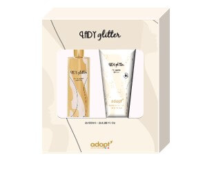 Lady Glitter Gift Box Eau De Parfum 100ml – Shower Gel | Adopt