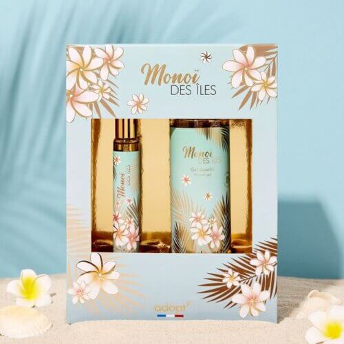 Monoi des iles Gift Box Eau De Parfum 30ml – Shower Gel | Adopt
