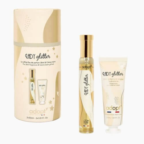 Lady Glitter Gift Box Eau De Parfum – Hand cream | Adopt