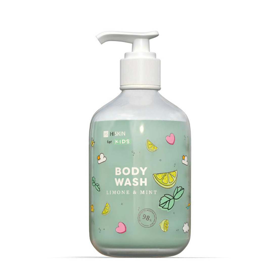 Body Wash Lemon & Mint 400ml | HISKIN FOR KIDS