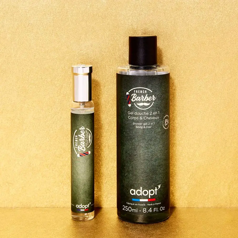 French Barber Gift Box Eau De Parfum 30ml – Shower Gel | Adopt