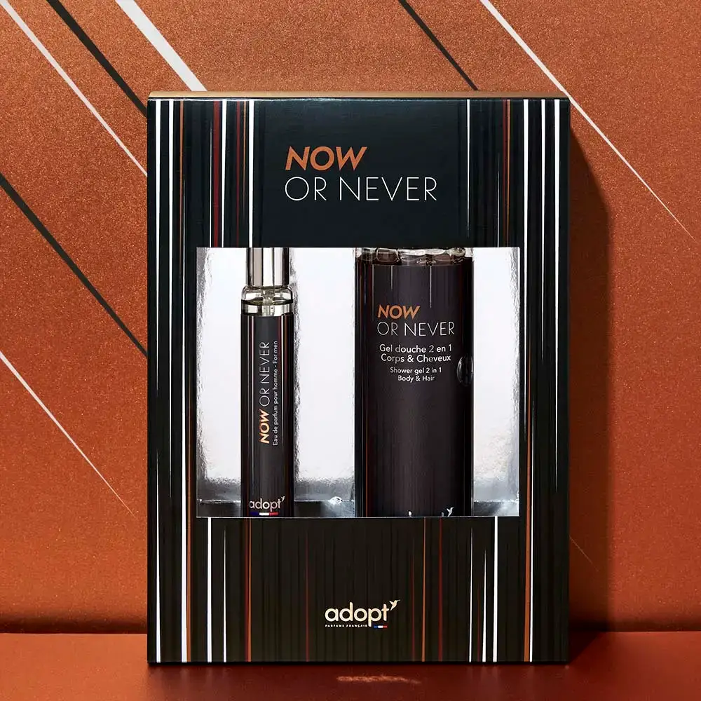 Now or Never Gift Box Eau De Parfum 30ml – Shower Gel | Adopt
