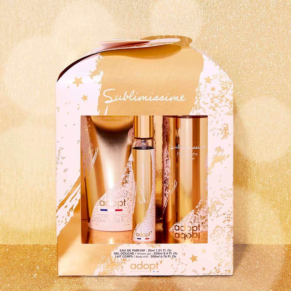 Sublimissime Gift Box Eau De Parfum – Shower Gel – Body Milk | Adopt