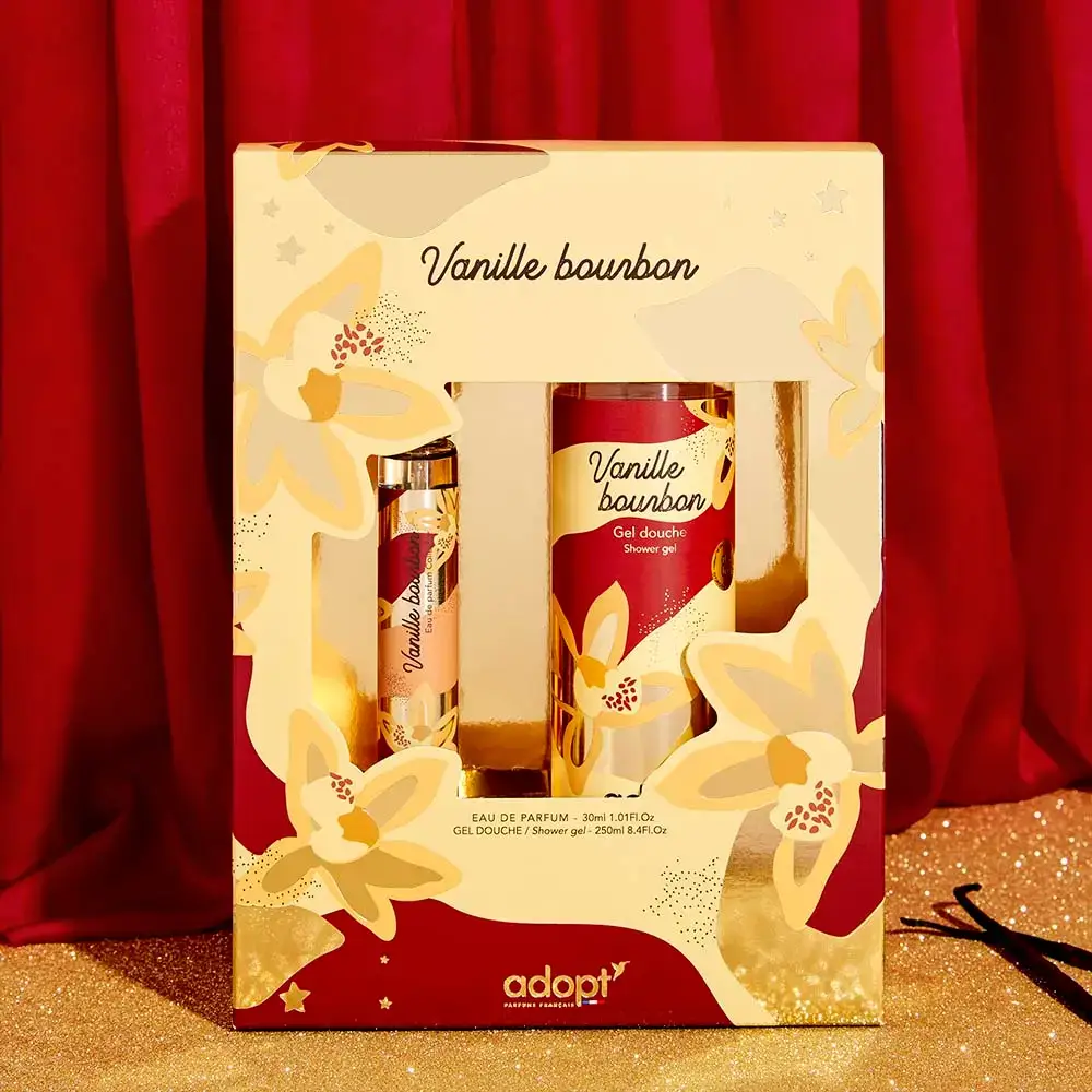 Vanille Bourbon Gift Box Eau De Parfum 30ml – Shower Gel | Adopt